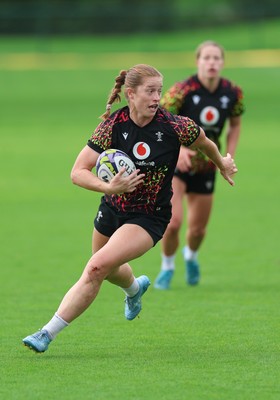 090926 - Wales Women Rugby Training Match - Lisa Neumann during a training match ahead of the WRX Series of matches 
