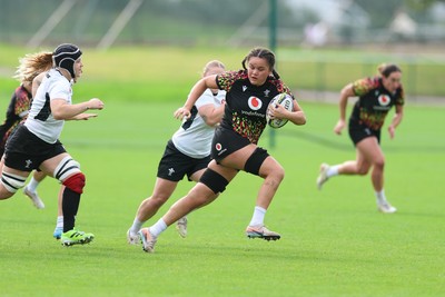 090926 - Wales Women Rugby Training Match - Jorja Aiono during a training match ahead of the WRX Series of matches 