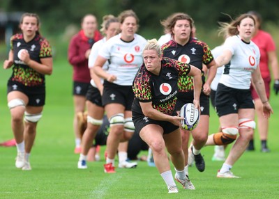 090926 - Wales Women Rugby Training Match - Kelsey Jones during a training match ahead of the WRX Series of matches 
