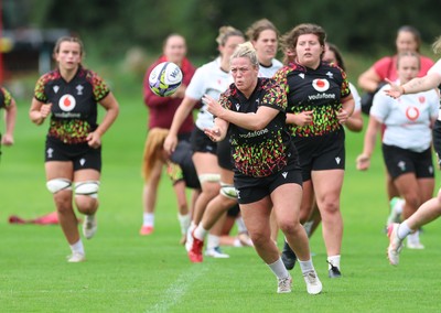 090926 - Wales Women Rugby Training Match - Kelsey Jones during a training match ahead of the WRX Series of matches 