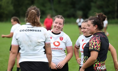 090926 - Wales Women Rugby Training Match - Elan Jones during a training match ahead of the WRX Series of matches