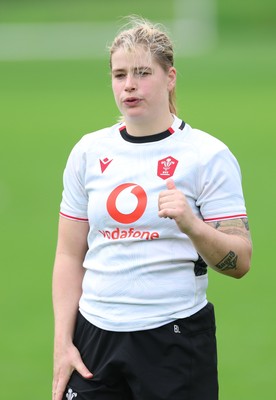 090926 - Wales Women Rugby Training Match - Bethan Lewis during a training match ahead of the WRX Series of matches