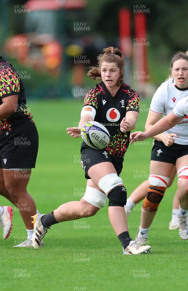 090926 - Wales Women Rugby Training Match - Kate Williams during a training match ahead of the WRX Series of matches 