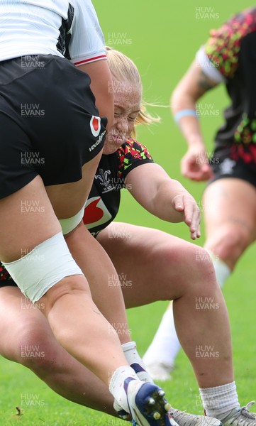 090926 - Wales Women Rugby Training Match - Seren Lockwood during a training match ahead of the WRX Series of matches 