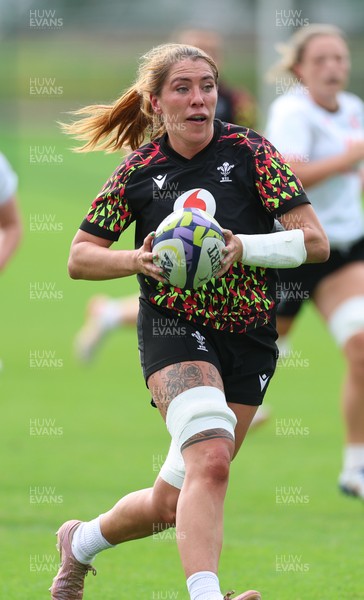 090926 - Wales Women Rugby Training Match - Georgia Evans during a training match ahead of the WRX Series of matches 