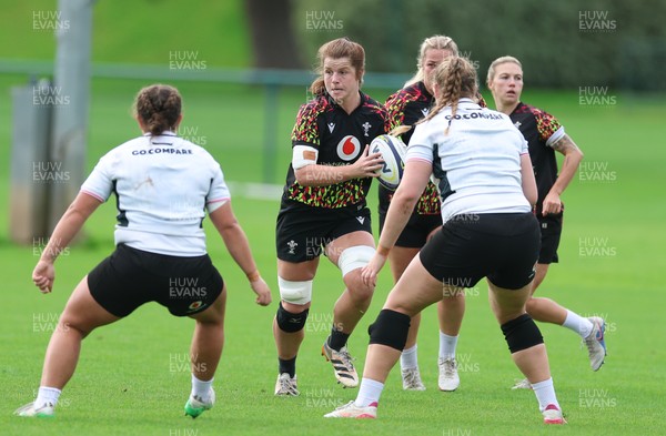090926 - Wales Women Rugby Training Match - Kate Williams during a training match ahead of the WRX Series of matches 