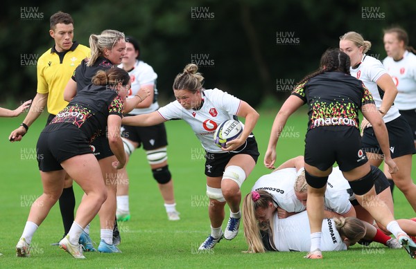 090926 - Wales Women Rugby Training Match -Alisha Joyce during a training match ahead of the WRX Series of matches 