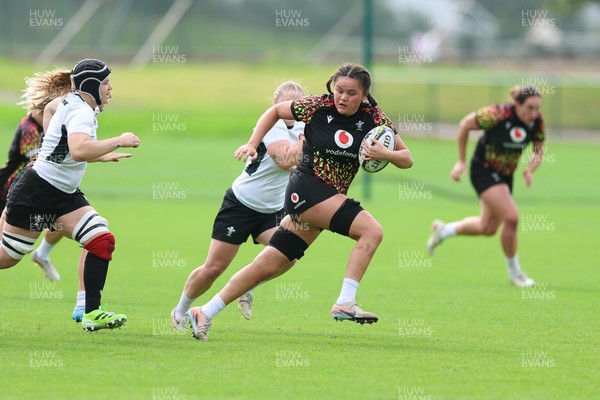 090926 - Wales Women Rugby Training Match - Jorja Aiono during a training match ahead of the WRX Series of matches 