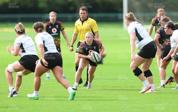 090926 - Wales Women Rugby Training Match - Seren Lockwood during a training match ahead of the WRX Series of matches 