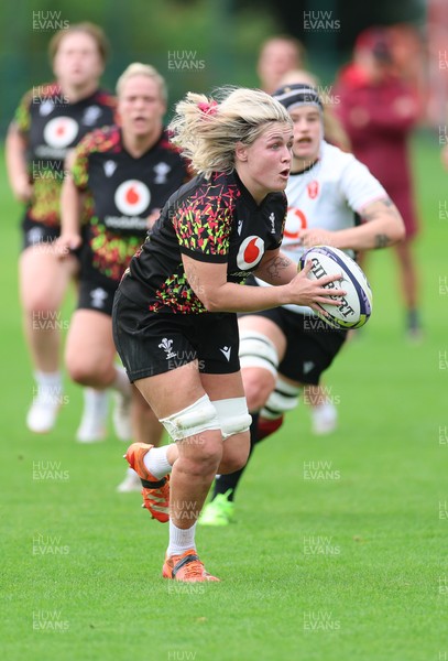 090926 - Wales Women Rugby Training Match - Alex Callender during a training match ahead of the WRX Series of matches 