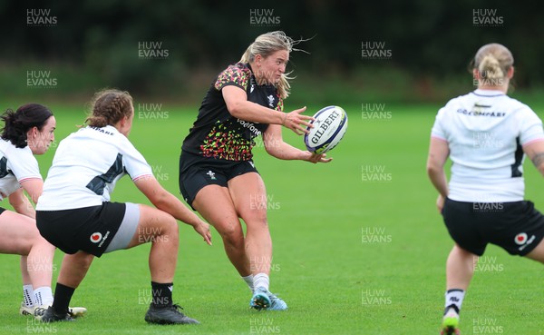 090926 - Wales Women Rugby Training Match - Freya Bell during a training match ahead of the WRX Series of matches 