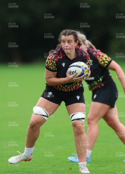 090926 - Wales Women Rugby Training Match - Branwen Metcalfe during a training match ahead of the WRX Series of matches 
