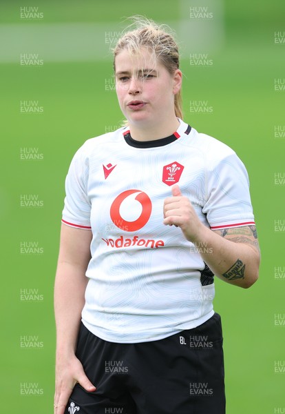 090926 - Wales Women Rugby Training Match - Bethan Lewis during a training match ahead of the WRX Series of matches