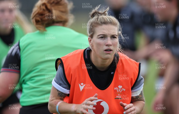 111022 - Wales Women Rugby Training Session - Wales’ Keira Bevan during training session ahead of their Women’s Rugby World Cup match against New Zealand