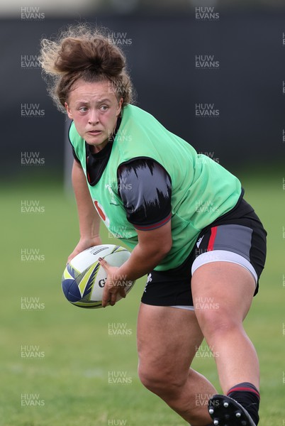 251022 - Wales Women Rugby Training Session - Lleucu George of Wales during training ahead of their Women’s Rugby World Cup Quarter Final against New Zealand