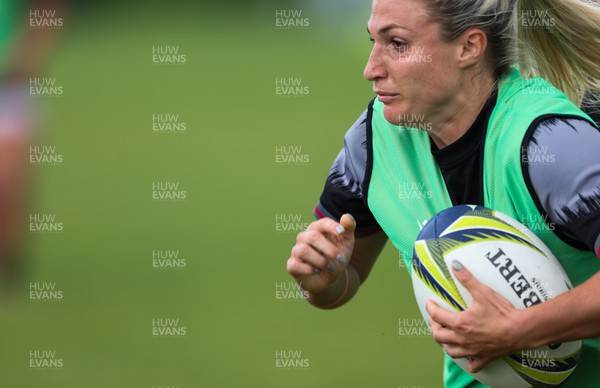 251022 - Wales Women Rugby Training Session - Lowri Norkett of Wales during training ahead of their Women’s Rugby World Cup Quarter Final against New Zealand