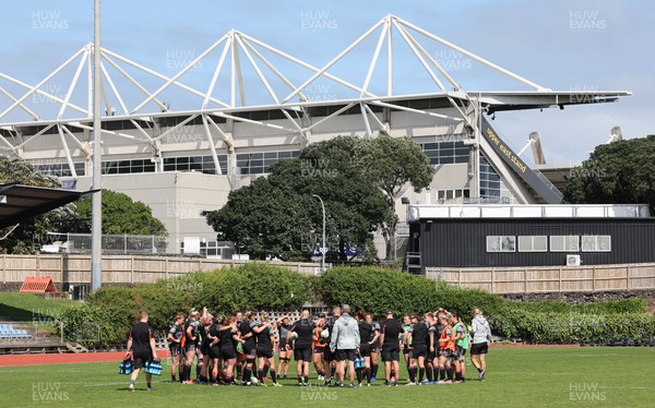 270922 - Wales Women Rugby Training Session - Wales’ Women’s squad during training  ahead of the start of the Women’s Rugby World Cup