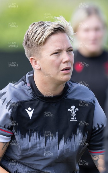 271022 - Wales Women Rugby Training Session - Donna Rose of Wales during a training session ahead of the Women’s Rugby World Cup Quarter Final against New Zealand