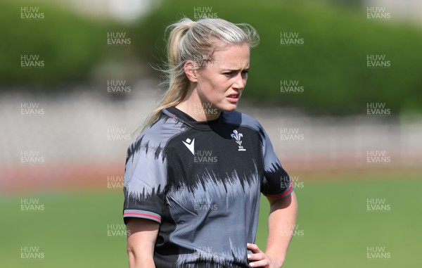 280922 - Wales Women Rugby Training Session - Wales’ Megan Webb during a training session in Auckland ahead of the start of the Women’s Rugby World Cup