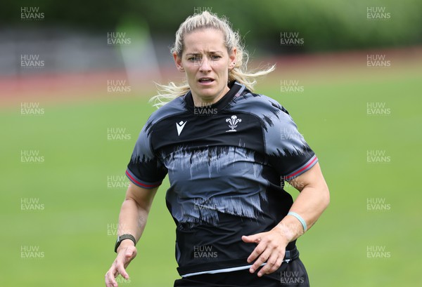 280922 - Wales Women Rugby Training Session - Wales’ Kerin Lake during a training session in Auckland ahead of the start of the Women’s Rugby World Cup