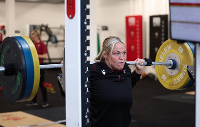 Wales Women Rugby Weights Session 230424
