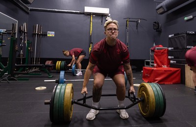020925 - Wales Women Gym Session - Donna Rose  during a gym training session ahead of their final Women’s Rugby World Cup match against Fiji