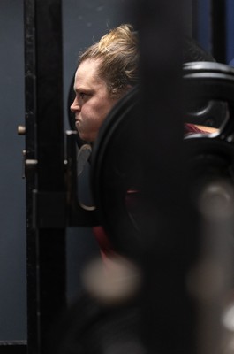020925 - Wales Women Gym Session - Abbey Constable  during a gym training session ahead of their final Women’s Rugby World Cup match against Fiji
