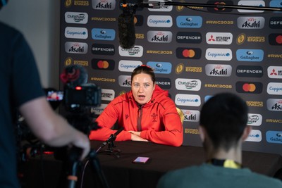 Wales Women RWC Media Conf 260825