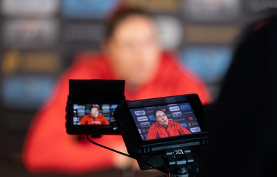 260825 - Wales Women Rugby World Cup Media Conference - Gwen Crabb during a Wales media conference ahead of their Women’s Rugby World Cup match against Canada