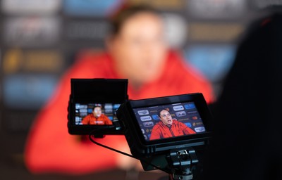 260825 - Wales Women Rugby World Cup Media Conference - Gwen Crabb during a Wales media conference ahead of their Women’s Rugby World Cup match against Canada