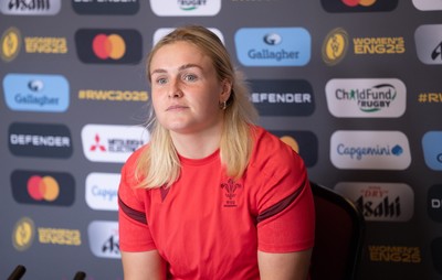 Wales Women RWC Media Conference 040925