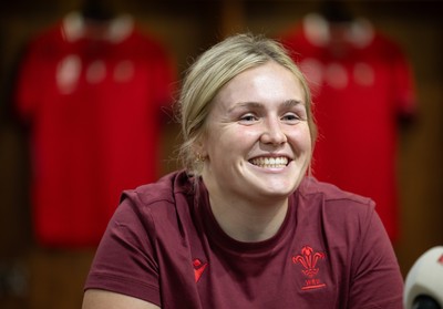 120825 - Wales Women Rugby World Cup Media Conference - during a media conference at The Principality Stadium ahead of the Rugby World Cup