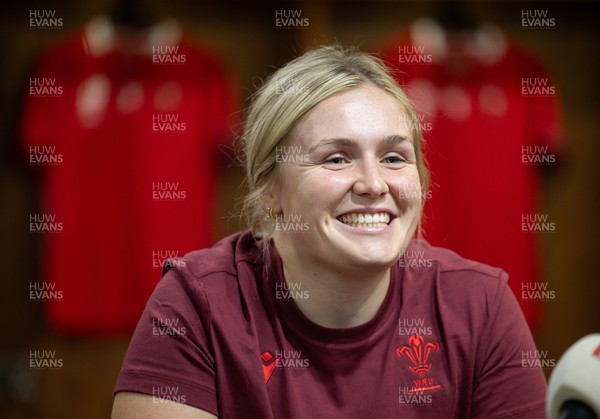 120825 - Wales Women Rugby World Cup Media Conference - during a media conference at The Principality Stadium ahead of the Rugby World Cup