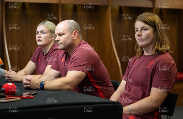 120825 - Wales Women Rugby World Cup Media Conference - during a media conference at The Principality Stadium ahead of the Rugby World Cup