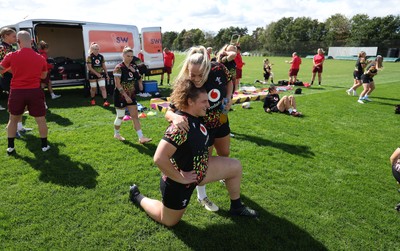 Wales Women RWC Rugby Session 040925