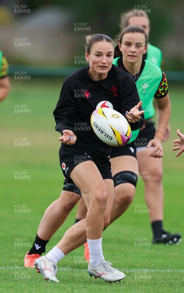 190825 - Wales Women Rugby World Cup Training Session -  Jasmine Joyce during a Wales training session ahead of their first Women’s Rugby World Cup match against Scotland