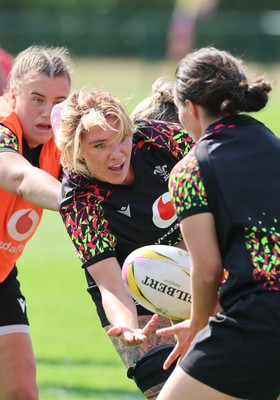 250825 - Wales Women Rugby World Cup Training Session - Georgia Evans during a Wales training session ahead of their Women’s Rugby World Cup match against Canada