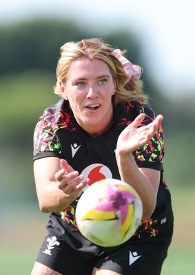 250825 - Wales Women Rugby World Cup Training Session - Georgia Evans during a Wales training session ahead of their Women’s Rugby World Cup match against Canada