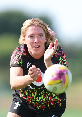 250825 - Wales Women Rugby World Cup Training Session - Georgia Evans during a Wales training session ahead of their Women’s Rugby World Cup match against Canada