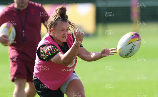 260825 - Wales Women Rugby World Cup Training Session - Lleucu George during a Wales training session ahead of their Women’s Rugby World Cup match against Canada