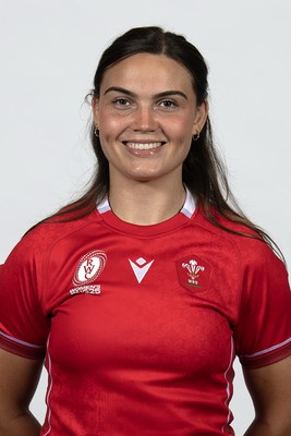100725 - Wales Women Australia Tour Squad Portraits - Bryone King