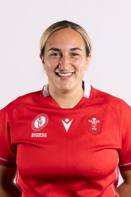 100725 - Wales Women Australia Tour Squad Portraits - Courtney Keight