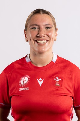 100725 - Wales Women Australia Tour Squad Portraits - Georgia Evans