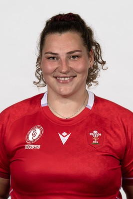 100725 - Wales Women Australia Tour Squad Portraits - Gwenllian Prys