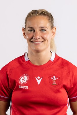 100725 - Wales Women Rugby World Cup Squad Portraits - Kerin Lake