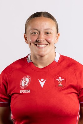 100725 - Wales Women Australia Tour Squad Portraits - Lleucu George