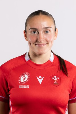100725 - Wales Women Australia Tour Squad Portraits - Nel Metcalfe