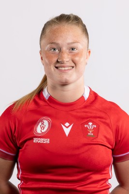 100725 - Wales Women Australia Tour Squad Portraits - Seren Lockwood