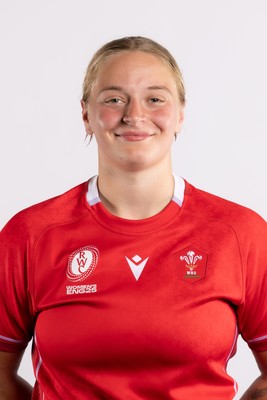 100725 - Wales Women Australia Tour Squad Portraits - Tilly Vucaj