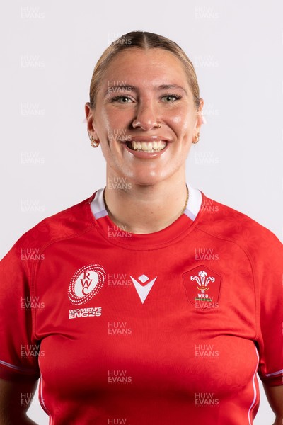100725 - Wales Women Australia Tour Squad Portraits - Georgia Evans